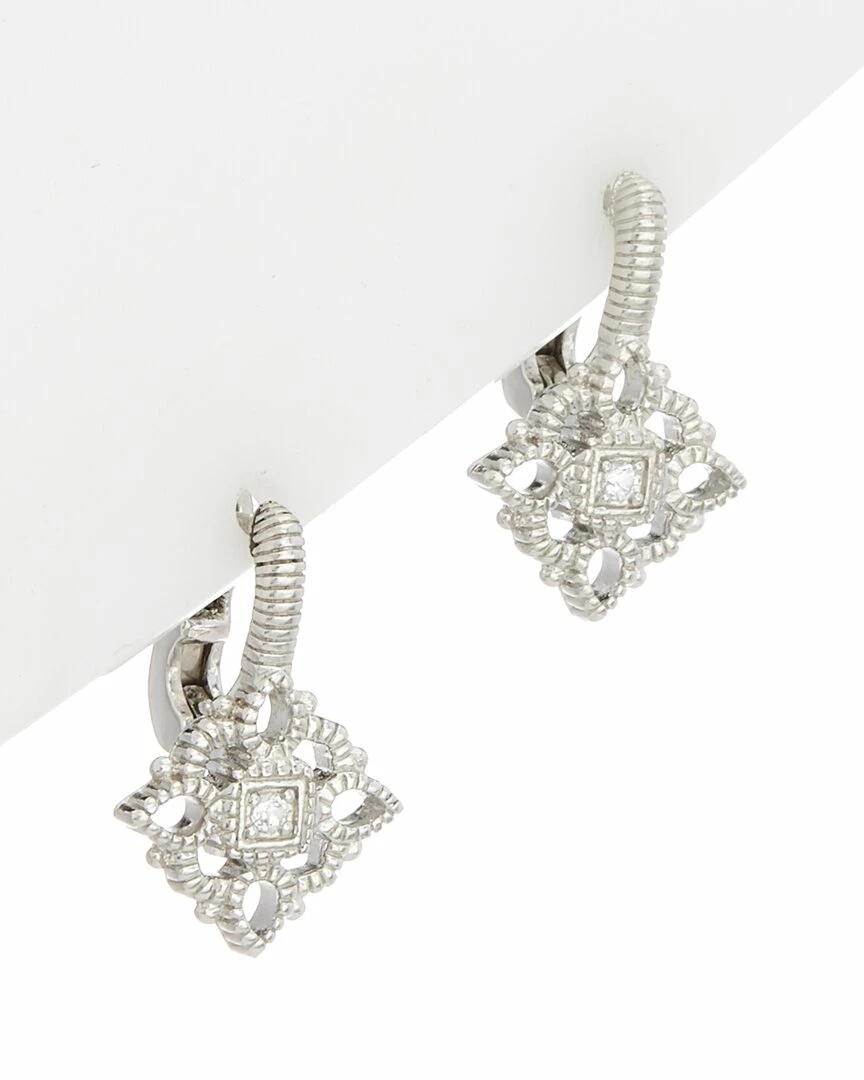 Cheap ๐ Judith Ripka La Petite Silver White Topaz Earrings ๐ฉ Women ๐ 3 Cheap ๐ Judith Ripka La Petite Silver White Topaz Earrings ๐ฉ Women ๐