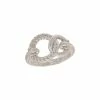 Best deal 🌟 Judith Ripka Cavallo Silver Snaffle Ring 👩 Women Rings ✔️ -Judith Ripka Sales 6030079080 RLLZ 1