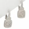 Best Pirce 💯 Judith Ripka La Petite Silver 0.32 Ct. Tw. White Topaz Earrings 👩 Women 🎉 -Judith Ripka Sales 6030079082 RLLZ 1