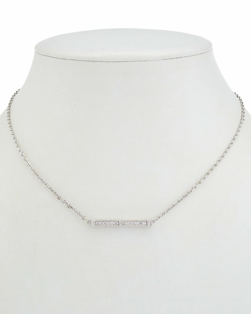 Cheap ๐ Judith Ripka Little Luxuries Silver 0.25 Ct. Tw. White Topaz Necklace ๐ฉ Women Necklaces ๐ฅฐ 3 Cheap ๐ Judith Ripka Little Luxuries Silver 0.25 Ct. Tw. White Topaz Necklace ๐ฉ Women Necklaces ๐ฅฐ