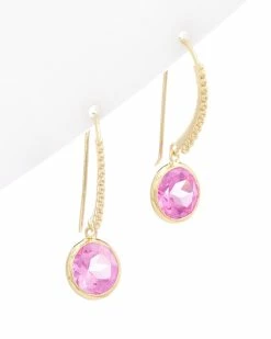Budget ⭐ Judith Ripka Water Colors 14K Over Silver CZ Drop Earrings 👩 Women 😀