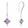 Best Pirce ⌛ Judith Ripka Watercolors Silver CZ Drop Earrings 👩 Women 😀 -Judith Ripka Sales 6030377885 RLLZ 1