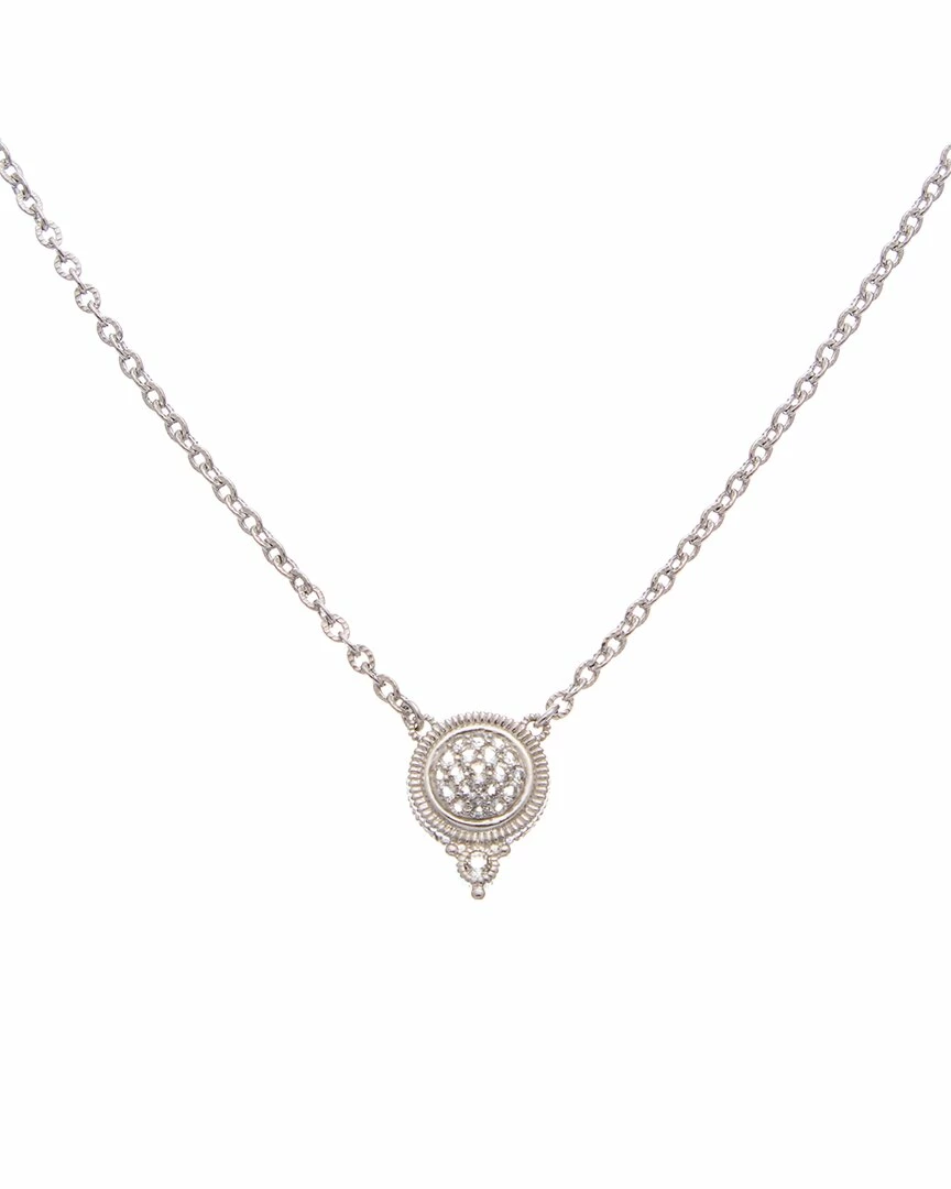 Budget โ Judith Ripka La Petite Silver White Topaz Pendant Necklace ๐ฉ Women Necklaces ๐คฉ 3 Budget โ Judith Ripka La Petite Silver White Topaz Pendant Necklace ๐ฉ Women Necklaces ๐คฉ