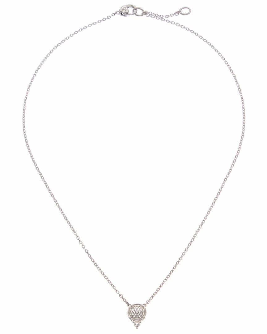 Budget โ Judith Ripka La Petite Silver White Topaz Pendant Necklace ๐ฉ Women Necklaces ๐คฉ 4 Budget โ Judith Ripka La Petite Silver White Topaz Pendant Necklace ๐ฉ Women Necklaces ๐คฉ - Image 2