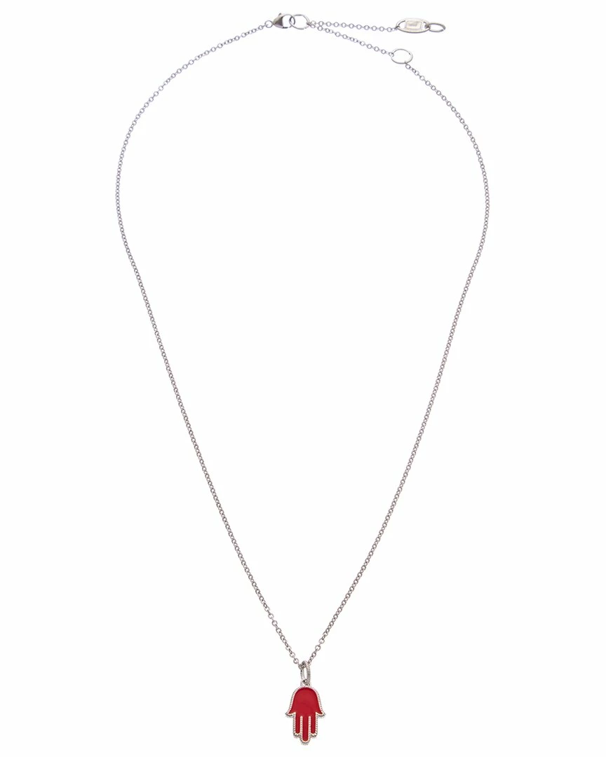 New ๐ฅฐ Judith Ripka Little Jewels Silver Hamsa Pendant Necklace ๐ฉ Women Necklaces ๐ฅ 4 New ๐ฅฐ Judith Ripka Little Jewels Silver Hamsa Pendant Necklace ๐ฉ Women Necklaces ๐ฅ - Image 2