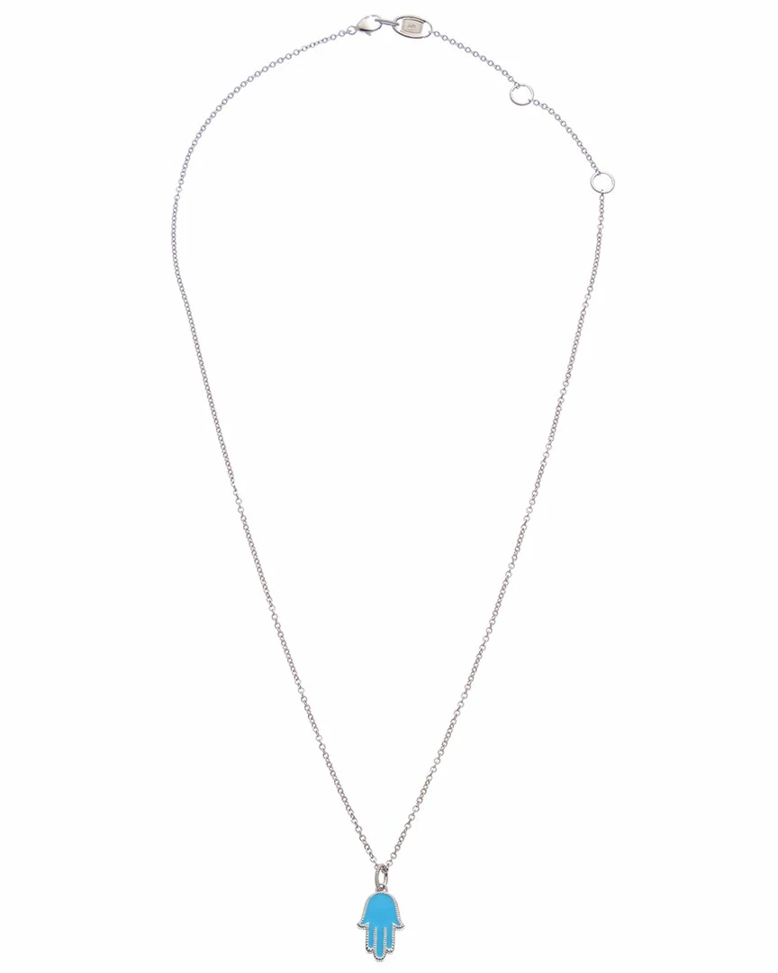 Coupon ๐งจ Judith Ripka Little Jewels Silver Hamsa Pendant Necklace ๐ฉ Women Necklaces ๐ 4 Coupon ๐งจ Judith Ripka Little Jewels Silver Hamsa Pendant Necklace ๐ฉ Women Necklaces ๐ - Image 2