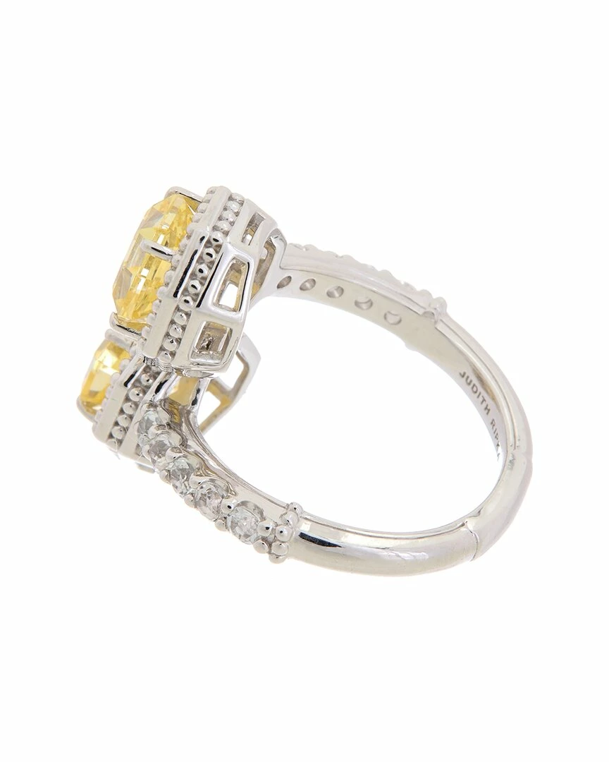 Best Pirce ๐คฉ Judith Ripka Casablanca Silver CZ Bypass Ring ๐ฉ Women Rings โค๏ธ 4 Best Pirce ๐คฉ Judith Ripka Casablanca Silver CZ Bypass Ring ๐ฉ Women Rings โค๏ธ - Image 2