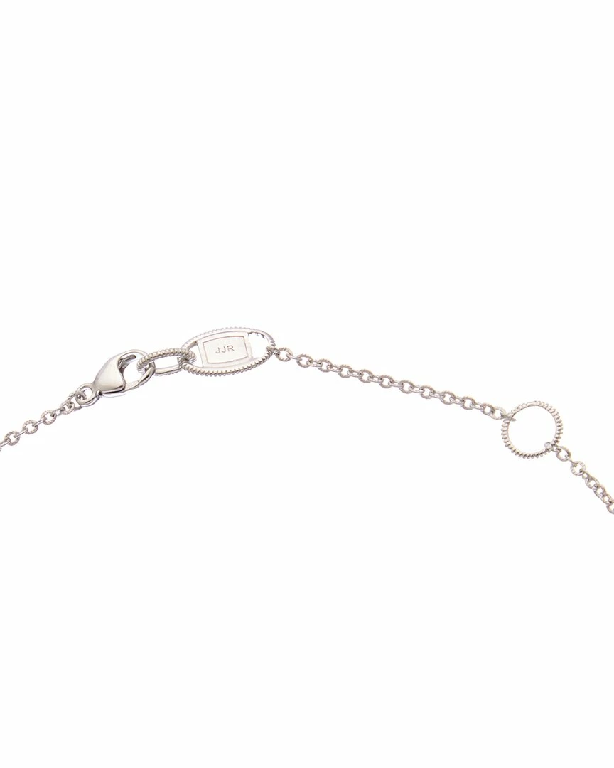 Outlet โญ Judith Ripka Little Jewels Silver 0.11 Ct. Tw. White Topaz Fluted Medallion Necklace ๐ฉ Women Necklaces ๐ 5 Outlet โญ Judith Ripka Little Jewels Silver 0.11 Ct. Tw. White Topaz Fluted Medallion Necklace ๐ฉ Women Necklaces ๐ - Image 3