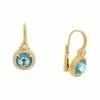Deals ⌛ Judith Ripka La Petite 14K Over Silver Gemstone Drop Earrings 👩 Women ⌛ -Judith Ripka Sales 6030377951 RLLZ 1