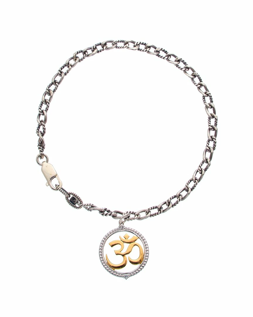 Cheapest ๐คฉ Judith Ripka Little Jewels 14K Over Silver White Topaz Om Charm Bracelet ๐ฉ Women Bracelets ๐ 3 Cheapest ๐คฉ Judith Ripka Little Jewels 14K Over Silver White Topaz Om Charm Bracelet ๐ฉ Women Bracelets ๐