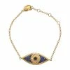 Buy 🔥 Judith Ripka Lucky 14K Over Silver 0.75 Ct. Tw. Gemstone Evil Eye Bracelet 👩 Women Bracelets 🎁 -Judith Ripka Sales 6030377974 RLLZ 1