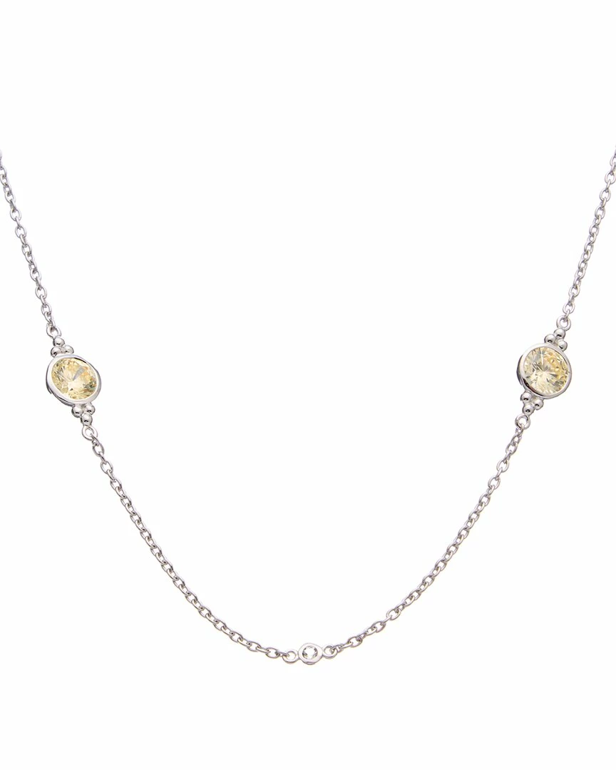 Promo ๐งจ Judith Ripka Watercolors Silver CZ Stones By The Yard Necklace ๐ฉ Women Necklaces ๐ 3 Promo ๐งจ Judith Ripka Watercolors Silver CZ Stones By The Yard Necklace ๐ฉ Women Necklaces ๐