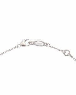 Cheapest 🎁 Judith Ripka Watercolors Silver CZ Stones By The Yard Necklace 👩 Women Necklaces 🎁 -Judith Ripka Sales 6030377983 RLLZ 3