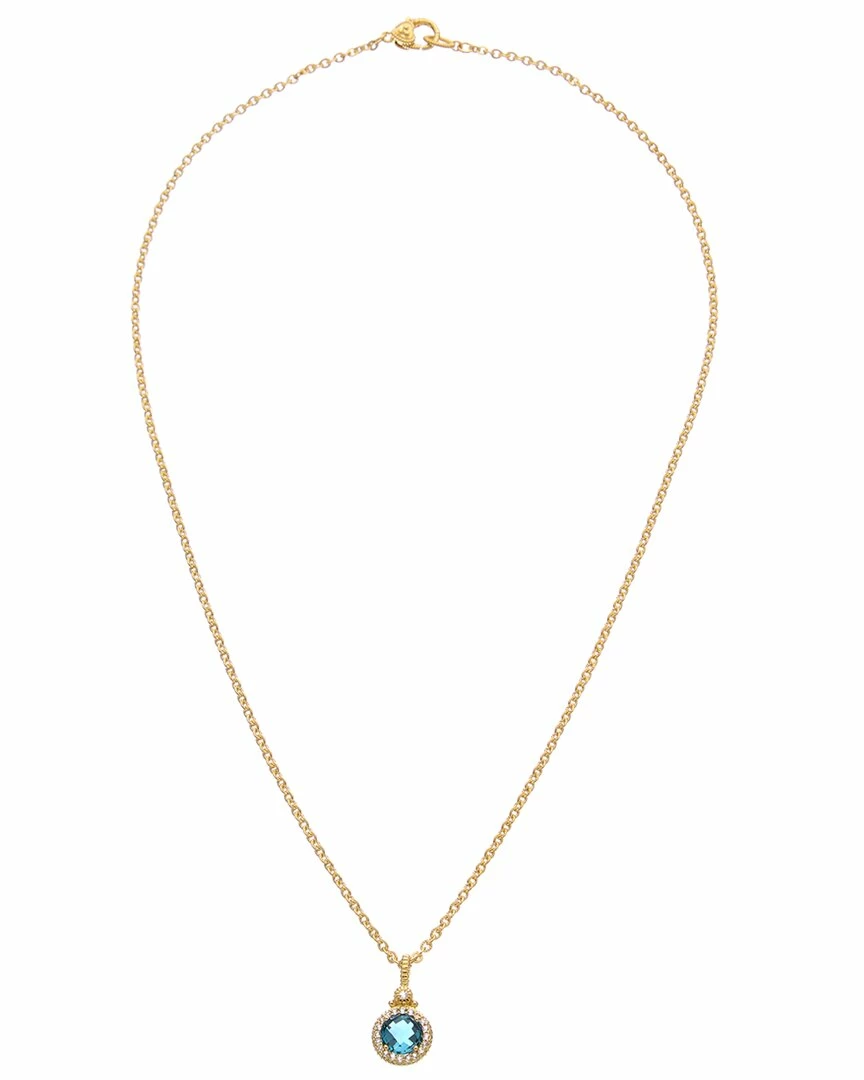 Discount โค๏ธ Judith Ripka La Petite 14K Over Silver 1.86 Ct. Tw. Gemstone Frame Necklace ๐ฉ Women Necklaces ๐ 4 Discount โค๏ธ Judith Ripka La Petite 14K Over Silver 1.86 Ct. Tw. Gemstone Frame Necklace ๐ฉ Women Necklaces ๐ - Image 2