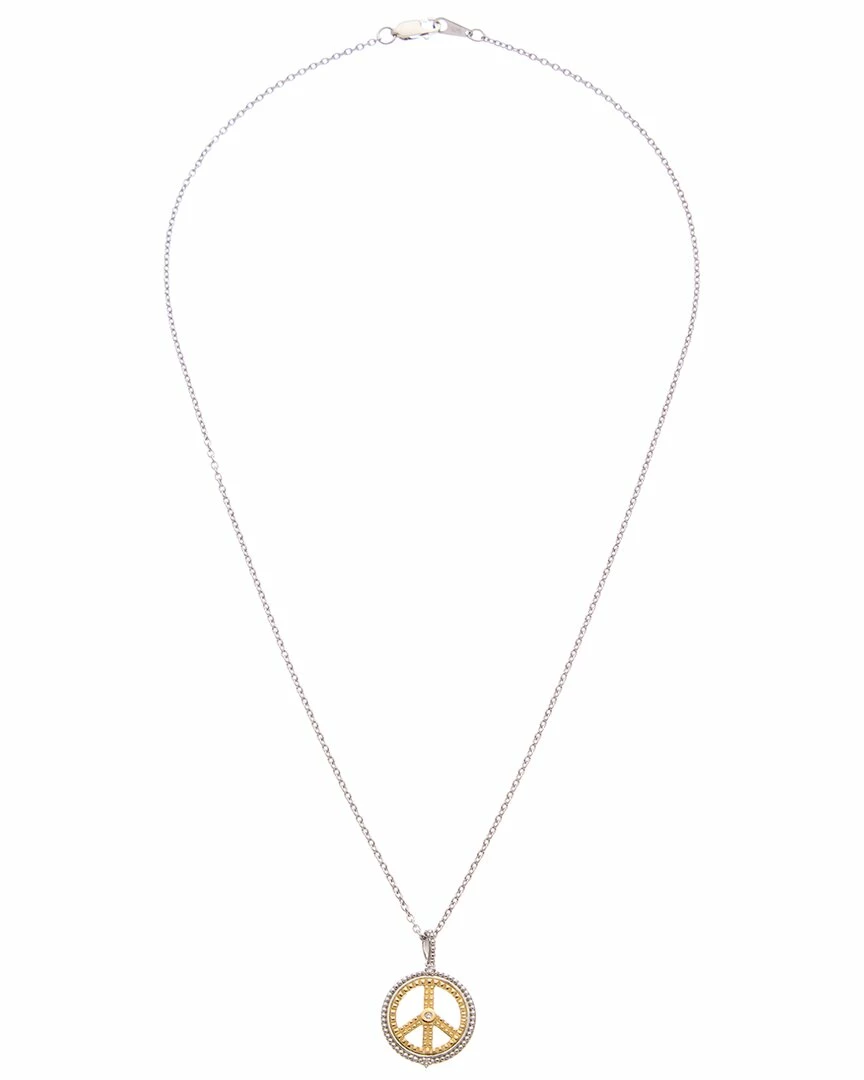 Top 10 ๐ Judith Ripka Little Jewels 14K & Silver Diamond Peace Sign Charm Necklace ๐ฉ Women Necklaces ๐ 3 Top 10 ๐ Judith Ripka Little Jewels 14K & Silver Diamond Peace Sign Charm Necklace ๐ฉ Women Necklaces ๐ - Image 2