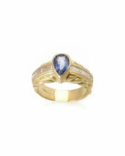 Top 10 🎉 Judith Ripka 18K 1.80 Ct. Tw. Diamond & Sapphire Ring 👩 Women Rings 🤩