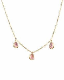 Top 10 🎁 Judith Ripka Water Colors 14K Over Silver CZ Necklace 👩 Women Necklaces 👍