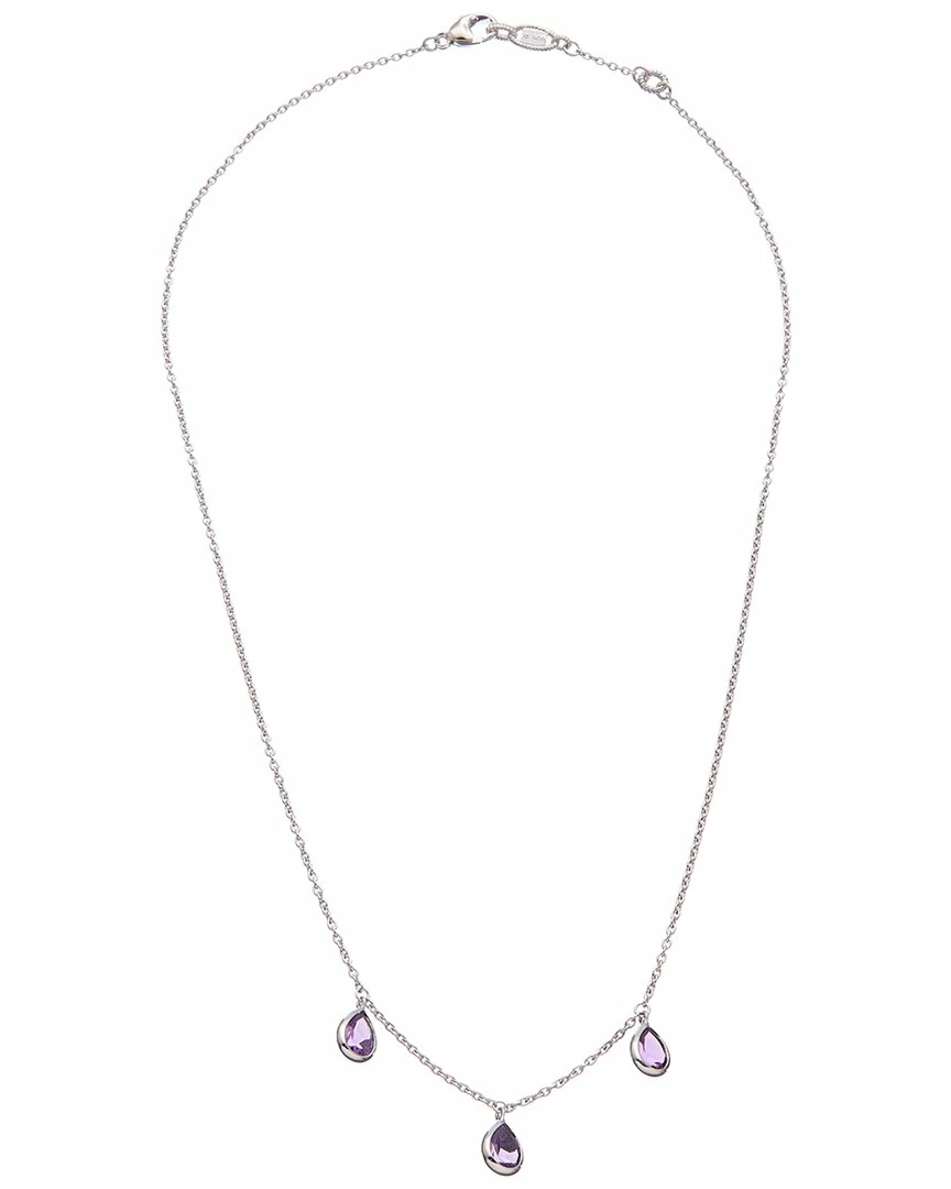 Cheap ๐ฏ Judith Ripka Water Colors Silver Amethyst Drop Necklace ๐ฉ Women Necklaces ๐ 4 Cheap ๐ฏ Judith Ripka Water Colors Silver Amethyst Drop Necklace ๐ฉ Women Necklaces ๐ - Image 2