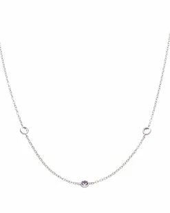 Top 10 ✔️ Judith Ripka Water Colors Silver Amethyst Drop Necklace 👩 Women Necklaces 🤩