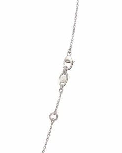 Hot Sale 🤩 Judith Ripka Water Colors Silver Blue Topaz Drop Necklace 👩 Women Necklaces 😍 -Judith Ripka Sales 6030949943 RLLZ 3