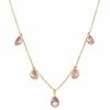 Coupon 👏 Judith Ripka Water Colors 14K Over Silver CZ Necklace 👩 Women Necklaces 🥰 -Judith Ripka Sales 6030949950 RLLZ 1