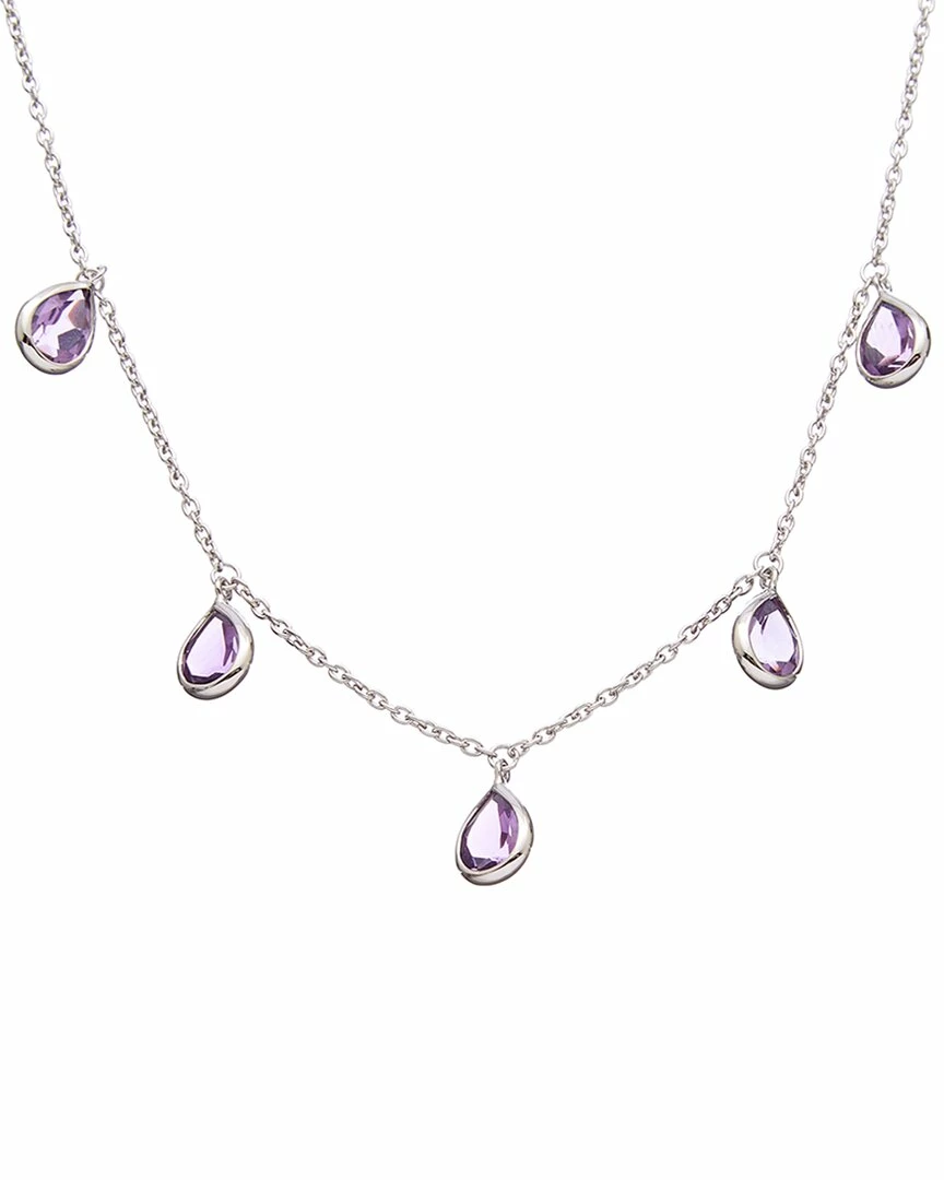 Discount ð Judith Ripka Water Colors Silver Amethyst Drop Necklace ð© Women Necklaces âïž 3 Discount ð Judith Ripka Water Colors Silver Amethyst Drop Necklace ð© Women Necklaces âïž