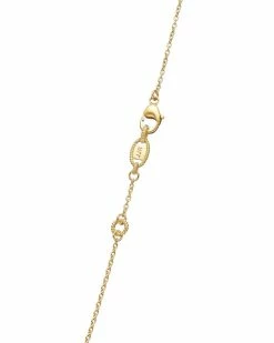 Outlet 💯 Judith Ripka Water Colors 14K Over Silver CZ Necklace 👩 Women Necklaces 😀 -Judith Ripka Sales 6030949954 RLLZ 3