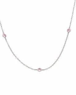 Cheapest 🛒 Judith Ripka Water Colors Silver CZ Drop Necklace 👩 Women Necklaces 😀