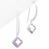 Deals ❤️ Judith Ripka Water Colors Silver Amethyst Drop Earrings 👩 Women 🔥 -Judith Ripka Sales 6030949959 RLLZ 1