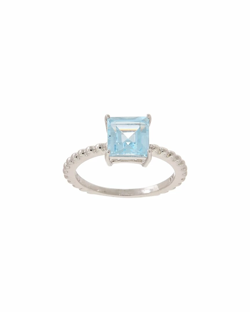 Outlet โญ Judith Ripka Water Colors Silver Blue Topaz Square Ring ๐ฉ Women Rings ๐ 3 Outlet โญ Judith Ripka Water Colors Silver Blue Topaz Square Ring ๐ฉ Women Rings ๐
