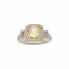 Best Sale ✔️ Judith Ripka Legacy Silver White Sapphire CZ Ring 👩 Women Rings 👍 -Judith Ripka Sales 6030949968 RLLZ 1