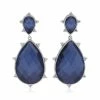 Budget 🧨 Judith Ripka Amalfi Silver Gemstone Dangle Earrings 👩 Women ✨ -Judith Ripka Sales 6030949970 RLLZ 1