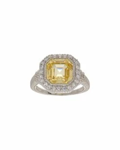 Best reviews of 😍 Judith Ripka Legacy 14K Over Silver White Sapphire CZ Ring 👩 Women Rings 👍