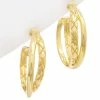 Deals 🤩 Judith Ripka Aura 14K Over Silver Braided Hoops 👩 Women Earrings 😀 -Judith Ripka Sales 6030949992 RLLZ 1