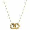 Coupon ๐ Judith Ripka Aura 14K Over Silver White Topaz Interlocking Pendant Necklace ๐ฉ Women Necklaces ๐งจ 2 Coupon ๐ Judith Ripka Aura 14K Over Silver White Topaz Interlocking Pendant Necklace ๐ฉ Women Necklaces ๐งจ -Judith Ripka Sales 6030949998 RLLZ 1