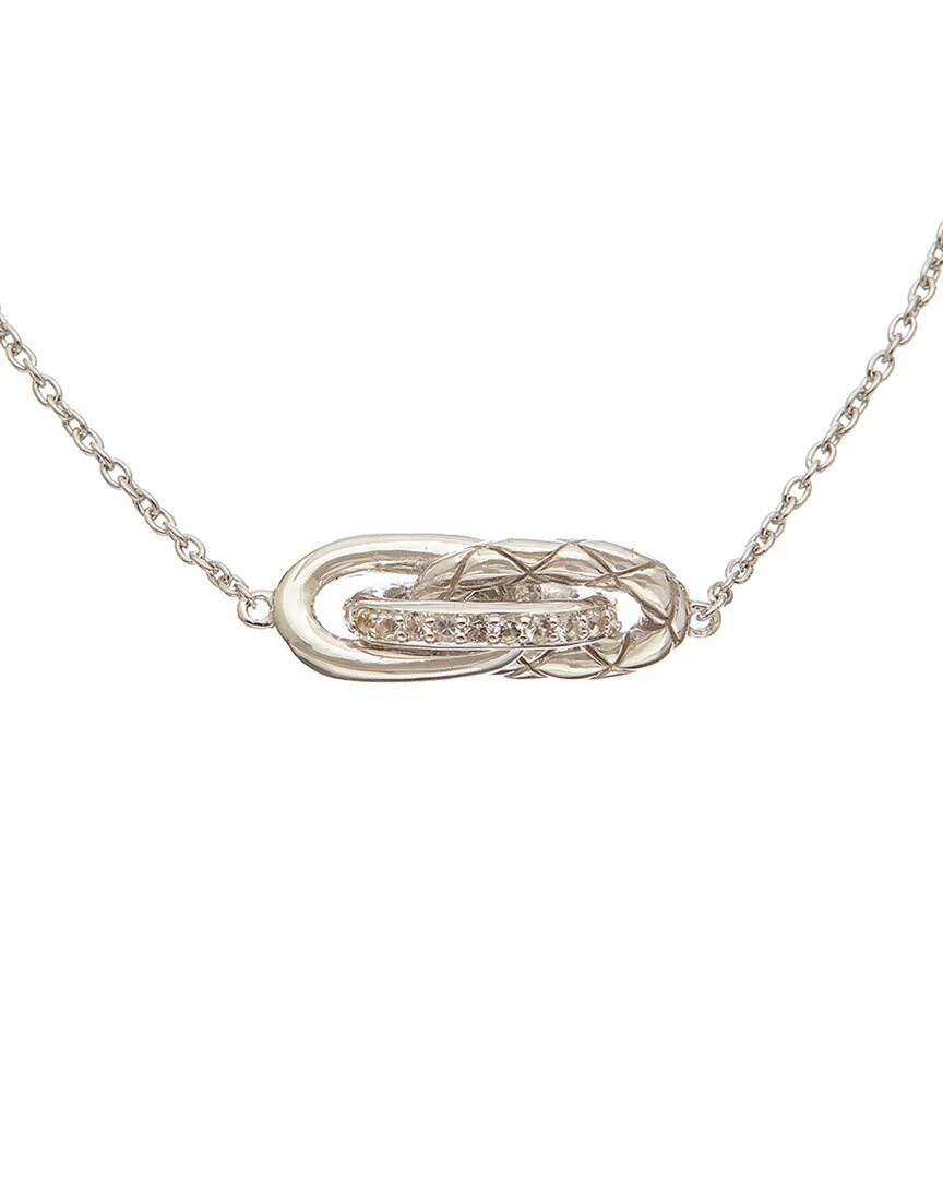 Coupon ๐ Judith Ripka Aura Silver White Topaz Knot Link Bracelet ๐ฉ Women Bracelets ๐ 4 Coupon ๐ Judith Ripka Aura Silver White Topaz Knot Link Bracelet ๐ฉ Women Bracelets ๐ - Image 2