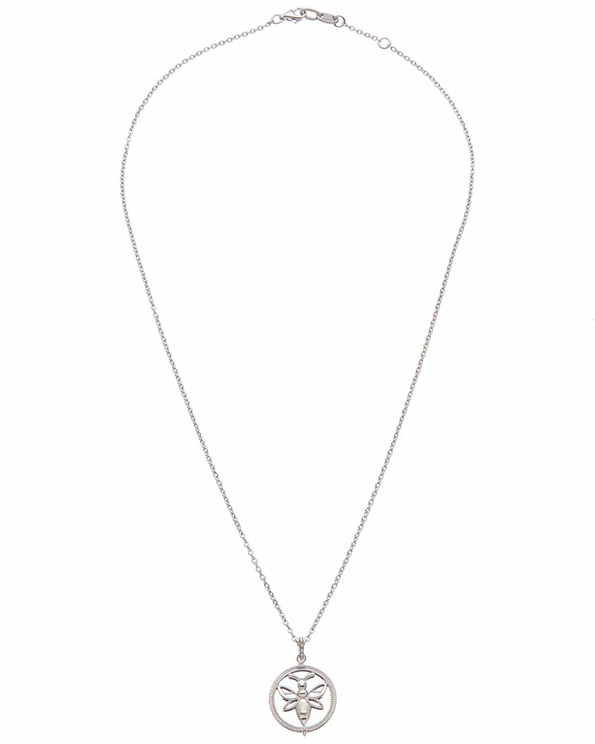 Top 10 ๐ Judith Ripka Little Jewels Silver White Topaz Bee Charm Necklace ๐ฉ Women Necklaces ๐ 4 Top 10 ๐ Judith Ripka Little Jewels Silver White Topaz Bee Charm Necklace ๐ฉ Women Necklaces ๐ - Image 2