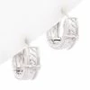 Best Sale ð Judith Ripka Cavallo Silver White Topaz Braided Huggie Hoops ð© Women Earrings ð 1 Best Sale ð Judith Ripka Cavallo Silver White Topaz Braided Huggie Hoops ð© Women Earrings ð -Judith Ripka Sales 6030950026 RLLZ 1