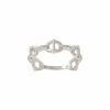 Cheap 🥰 Judith Ripka Cavallo Silver Link Stack Ring 👩 Women Rings 😍 -Judith Ripka Sales 6030950035 RLLZ 1