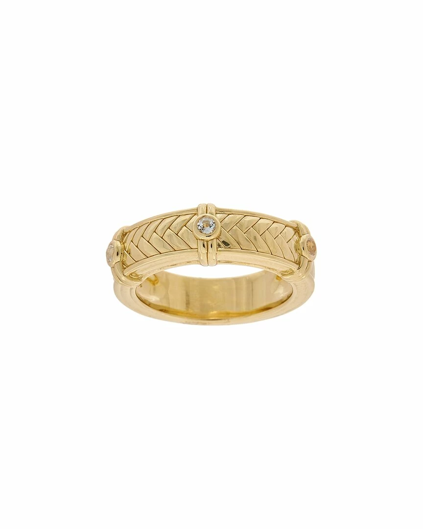 Promo ð Judith Ripka Cavallo 14K Over Silver White Topaz Braided Stack Ring ð© Women Rings ð 3 Promo ð Judith Ripka Cavallo 14K Over Silver White Topaz Braided Stack Ring ð© Women Rings ð