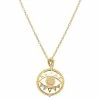Best Sale 💯 Judith Ripka Little Jewels 14K Over Silver White Topaz Evil Eye Charm Necklace 👩 Women Necklaces 😉 -Judith Ripka Sales 6030950095 RLLZ 1