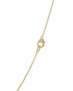 Coupon 🛒 Judith Ripka Flora 14K Over Silver White Topaz CZ Pendant Necklace 👩 Women Necklaces 🔔 -Judith Ripka Sales 6030950103 RLLZ 3