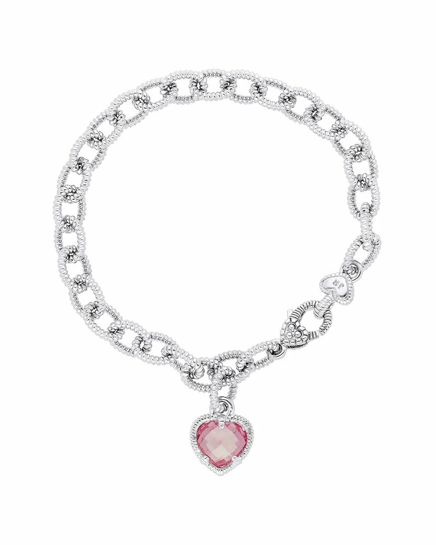 Best Sale ๐งจ Judith Ripka La Petite Silver CZ Heart Dangle Bracelet ๐ฉ Women Bracelets ๐ฅ 3 Best Sale ๐งจ Judith Ripka La Petite Silver CZ Heart Dangle Bracelet ๐ฉ Women Bracelets ๐ฅ