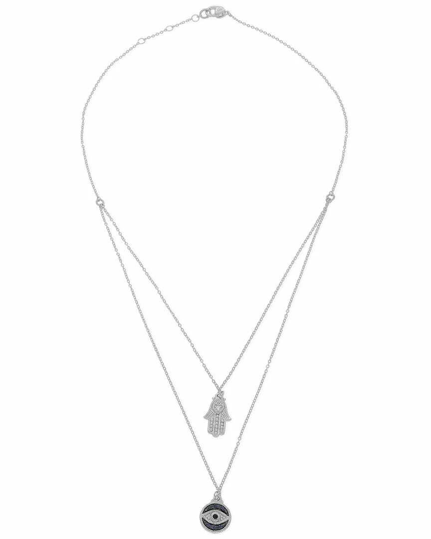 New ๐ Judith Ripka La Petite 14K Over Silver Gemstone Evil Eye & Hamsa Necklace ๐ฉ Women Necklaces ๐ 4 New ๐ Judith Ripka La Petite 14K Over Silver Gemstone Evil Eye & Hamsa Necklace ๐ฉ Women Necklaces ๐ - Image 2