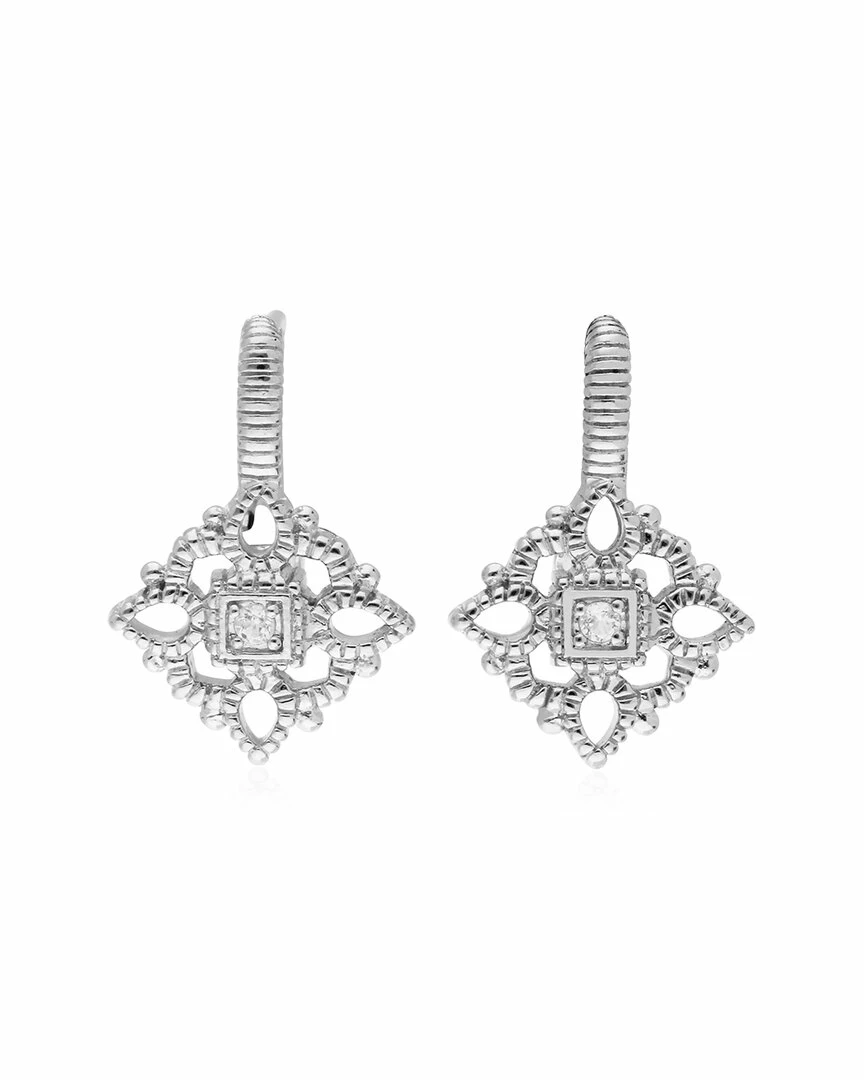 Deals ð¯ Judith Ripka La Petite Silver White Topaz Earrings ð© Women ð€© 3 Deals ð¯ Judith Ripka La Petite Silver White Topaz Earrings ð© Women ð€©