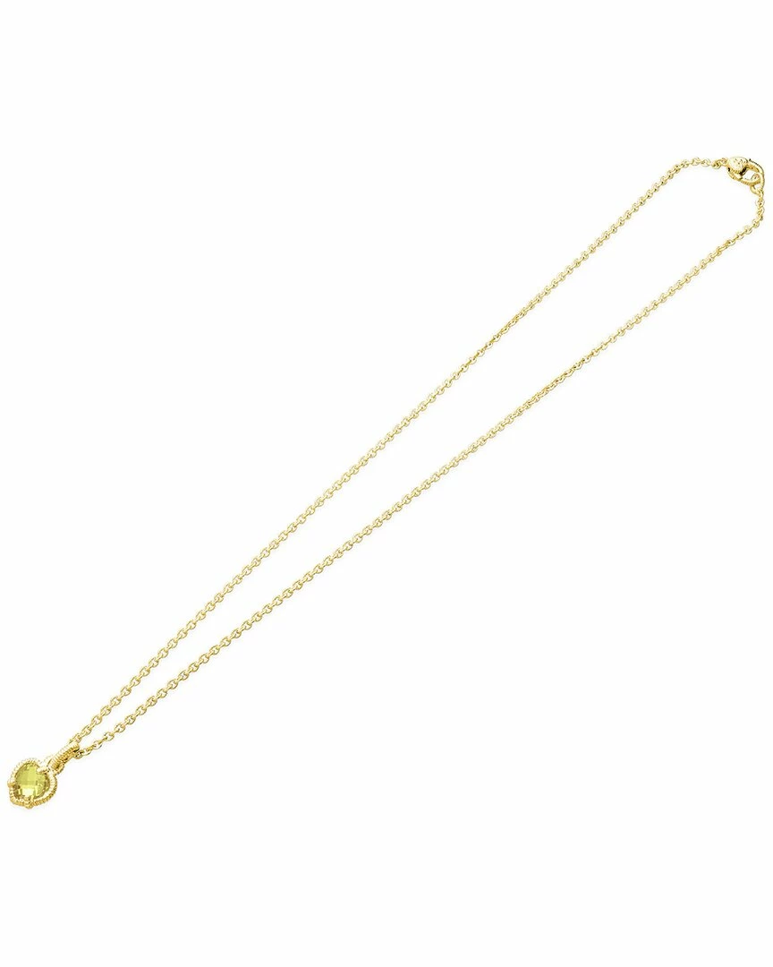 Best Sale ð Judith Ripka La Petite 14K Over Silver White Topaz CZ Heart Pendant Necklace ð© Women Necklaces ð 4 Best Sale ð Judith Ripka La Petite 14K Over Silver White Topaz CZ Heart Pendant Necklace ð© Women Necklaces ð - Image 2