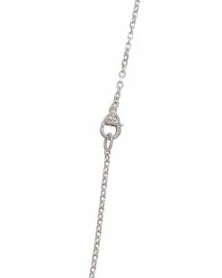 Outlet â Judith Ripka La Petite Silver White Topaz Station Chain Necklace ð© Women Necklaces â 7 Outlet â Judith Ripka La Petite Silver White Topaz Station Chain Necklace ð© Women Necklaces â -Judith Ripka Sales 6030950130 RLLZ 3