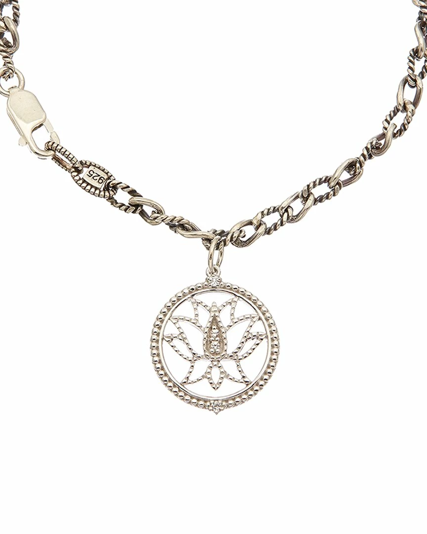 Discount ๐ Judith Ripka Little Jewels Silver White Topaz Lotus Flower Bracelet ๐ฉ Women Bracelets ๐ 4 Discount ๐ Judith Ripka Little Jewels Silver White Topaz Lotus Flower Bracelet ๐ฉ Women Bracelets ๐ - Image 2