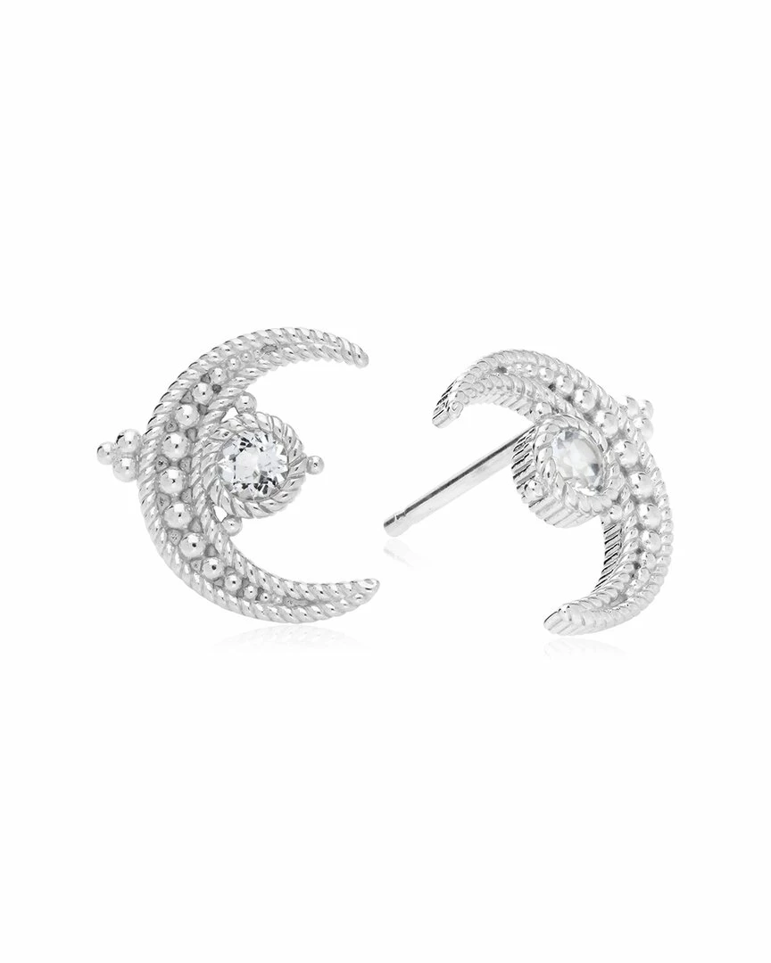 Cheap ๐ Judith Ripka Little Luxuries Silver 0.29 Ct. Tw. White Topaz Studs ๐ฉ Women Earrings ๐ 4 Cheap ๐ Judith Ripka Little Luxuries Silver 0.29 Ct. Tw. White Topaz Studs ๐ฉ Women Earrings ๐ - Image 2