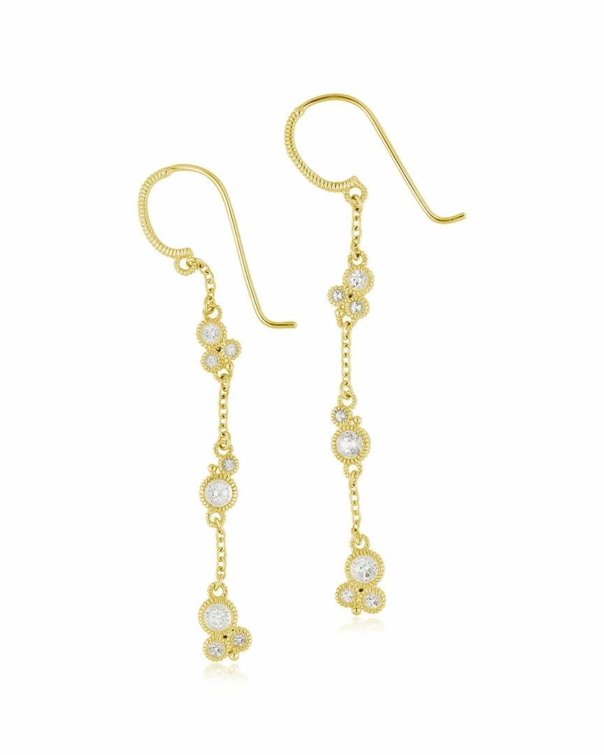 Hot Sale ๐ฏ Judith Ripka Lore 14K Over Silver White Topaz Drop Earrings ๐ฉ Women ๐งจ 4 Hot Sale ๐ฏ Judith Ripka Lore 14K Over Silver White Topaz Drop Earrings ๐ฉ Women ๐งจ - Image 2